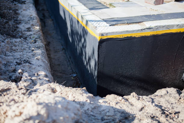 Residential Waterproofing installation at a Libertyville, IL home by SJ Waterproofing Pros